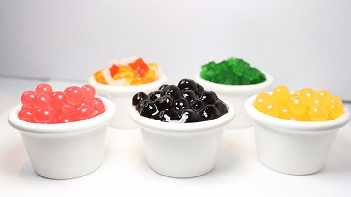 Chọn thêm các loại Topping cho trà sữa khoai môn