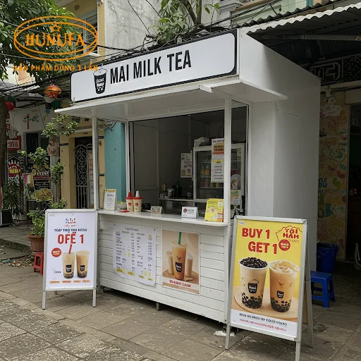 Đặt tên quán trà sữa theo tên chủ quán