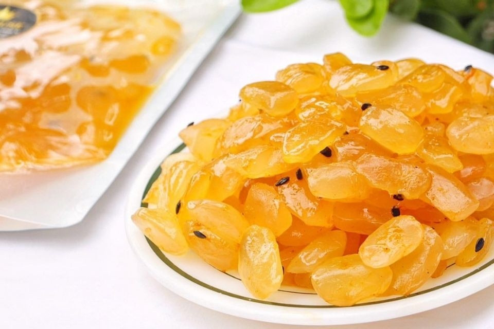 Hạt đác tự nhiên, giòn sần sật, giải nhiệt cùng trà sữa