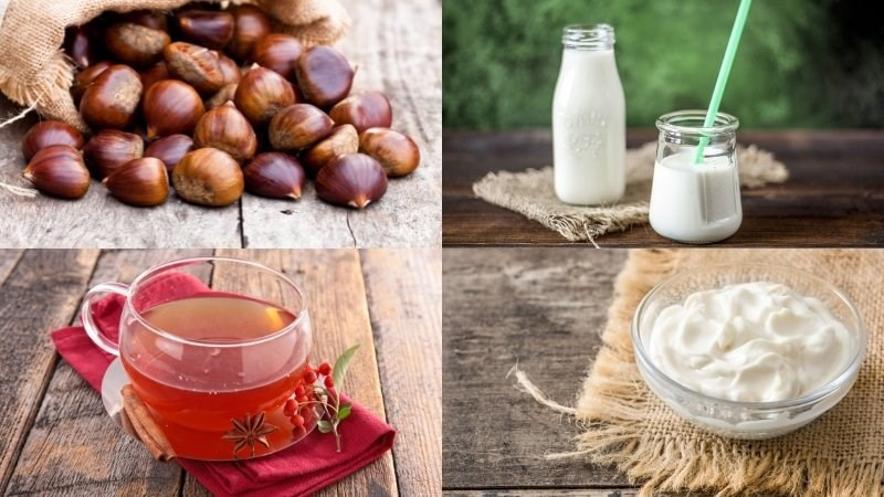 Hạt dẻ tươi ngon chuẩn bị cho trà sữa