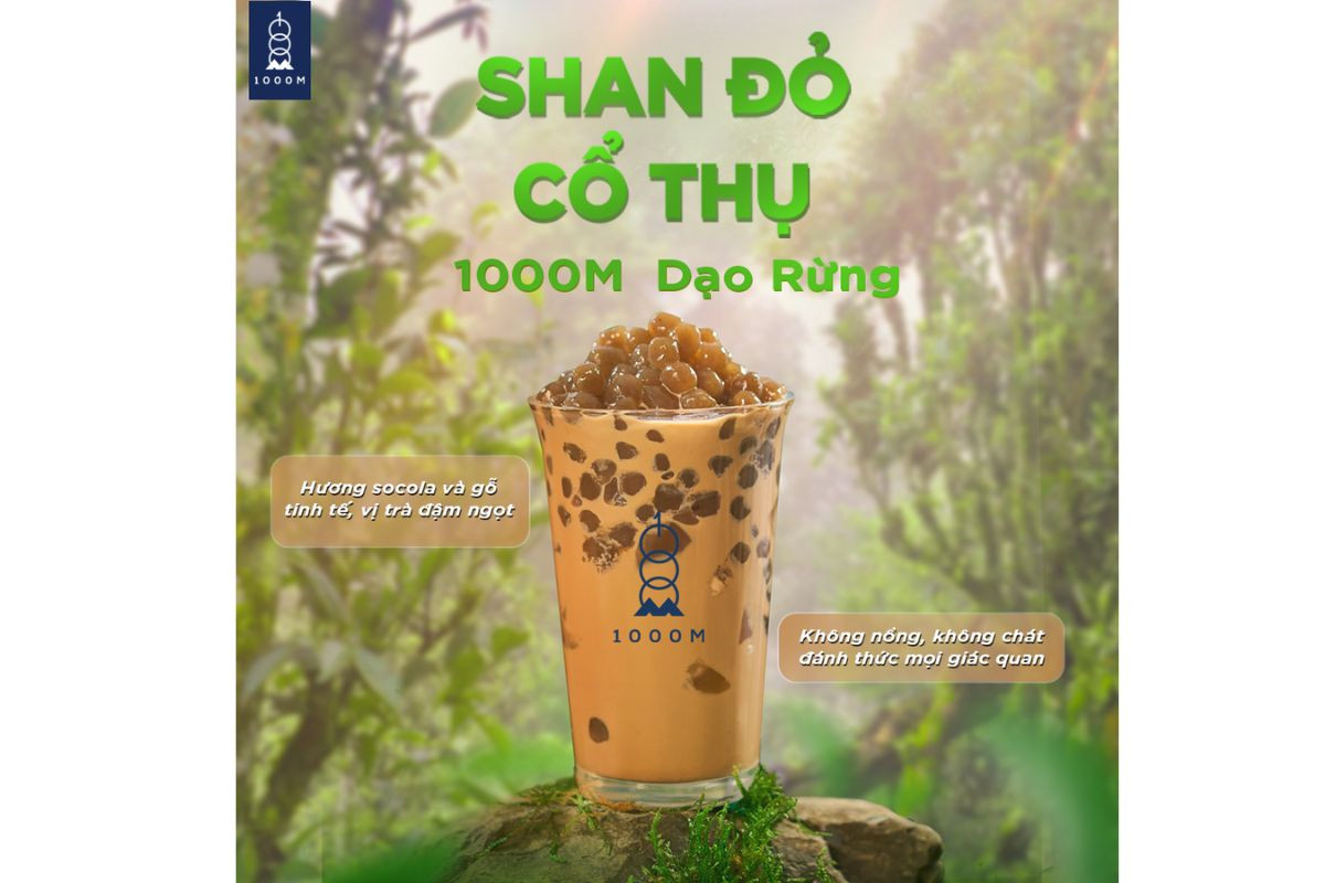 Hồng trà Shan Đỏ Cổ Thụ nguyên liệu pha trà sữa Shan Tuyết