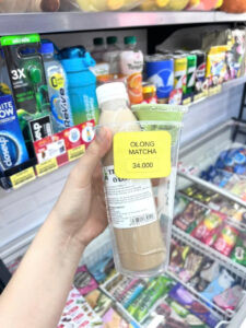 Hương vị Ô Long Matcha Circle K độc đáo
