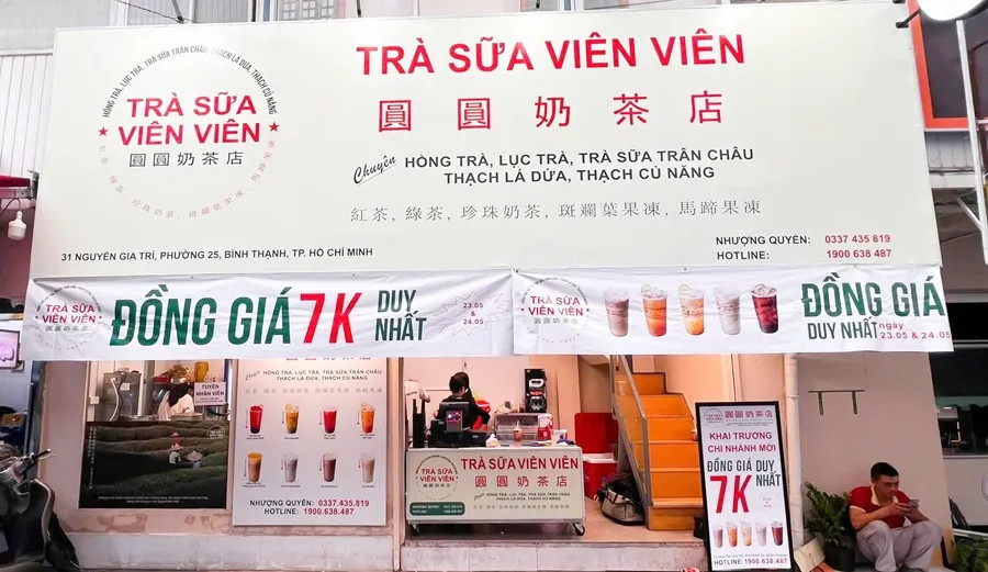 Không gian quán trà sữa viên viên, nơi sáng tạo hương vị độc đáo
