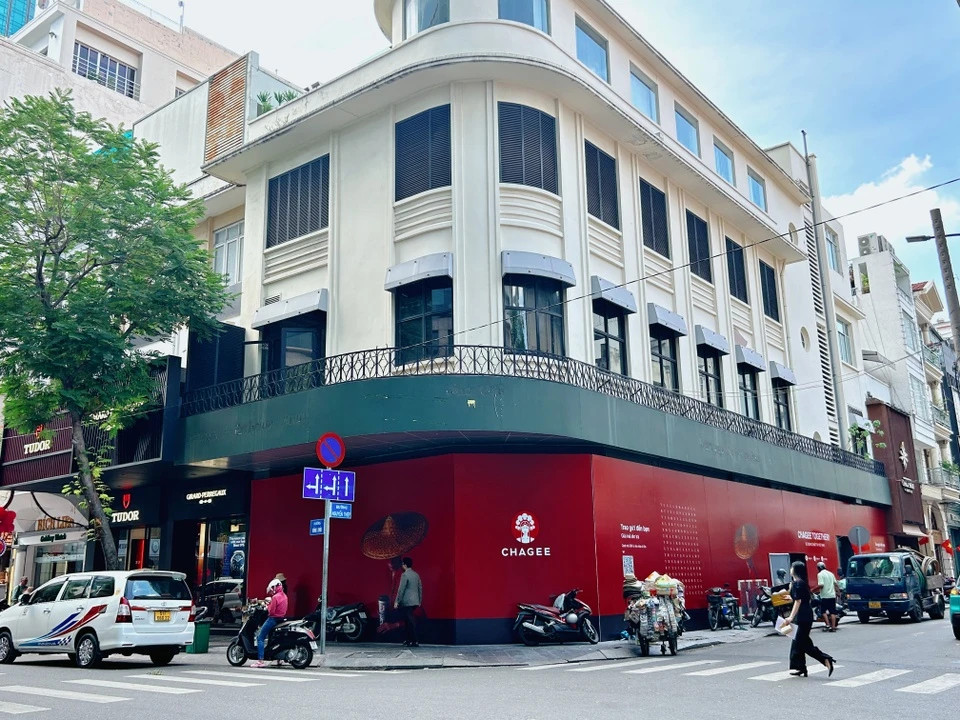 Không gian sang trọng của trà sữa Chagee Quận 1
