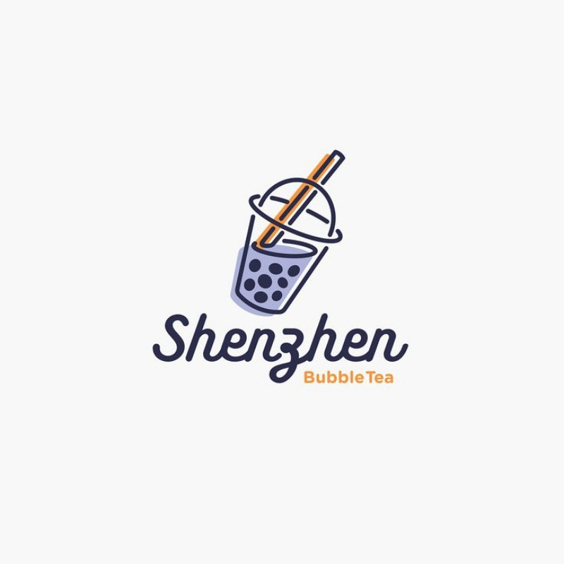 kích thước logo ly trà sữa