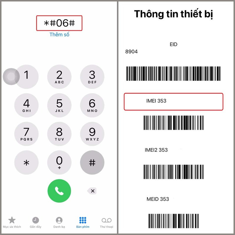 Kiểm tra số IMEI để xác định lịch sử sửa chữa của iPhone