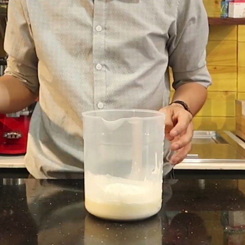 Làm kem phô mai từ topping base