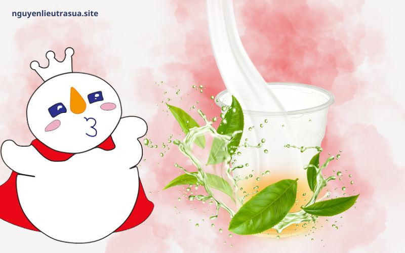 Ly trà sữa Bá Vương Mixue với trà nguyên chất, kem béo mịn và độ ngọt hoàn hảo, hấp dẫn người thưởng thức