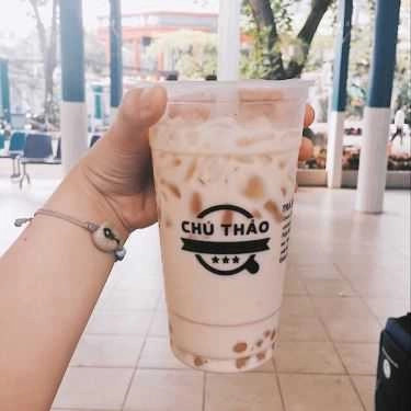 Ly trà sữa chú Thảo với thạch phô mai và trân châu đa dạng