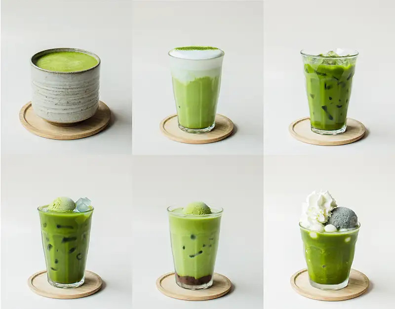 Ly trà sữa matcha Phúc Long tự làm thơm ngon