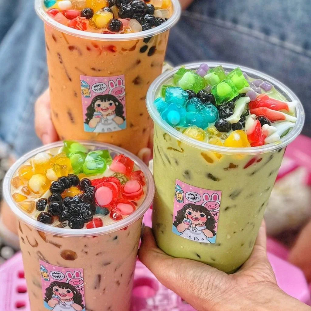 Ly trà sữa trân châu cơ bản và gần gũi