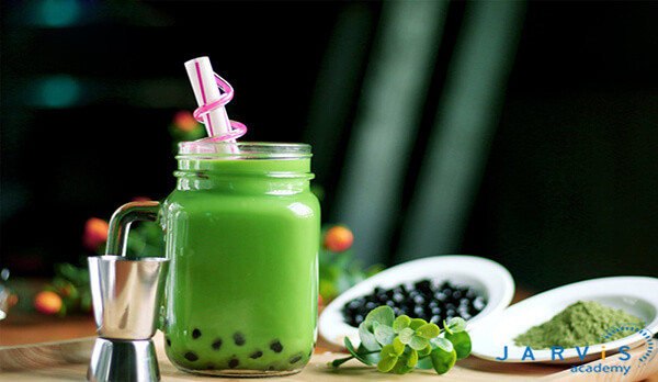 Ly trà sữa trân châu, kết hợp giữa trà và nguyên liệu nấu trà sữa đa dạng