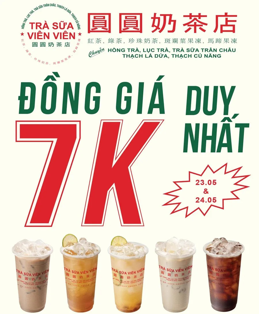 Ly trà sữa viên viên đầy màu sắc với topping trân châu và thạch