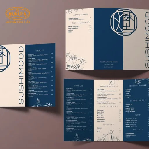Menu dạng cuốn dành cho những quán trà sữa có nhiều món