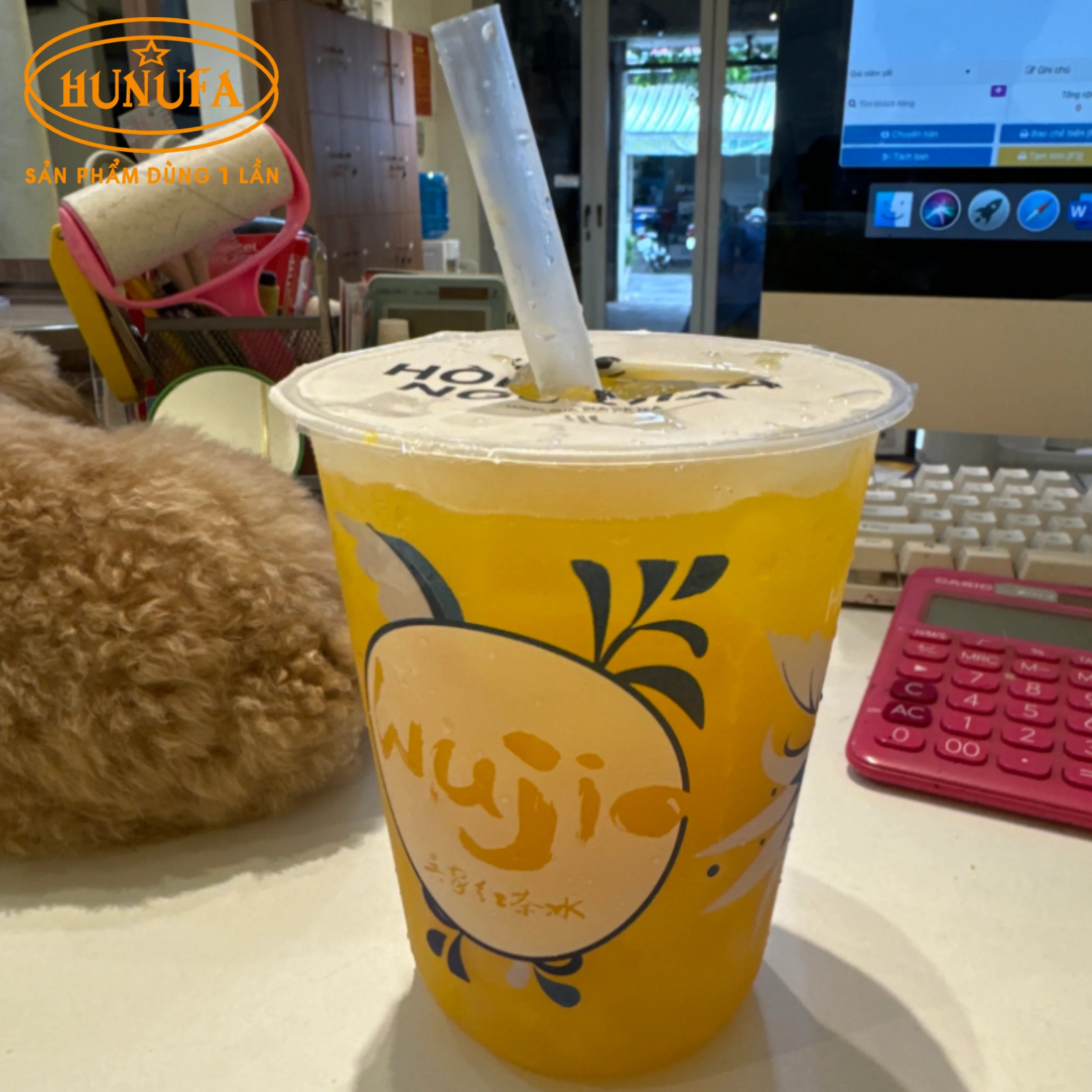 Món trà trái cây thanh mát trong menu Ngô Gia