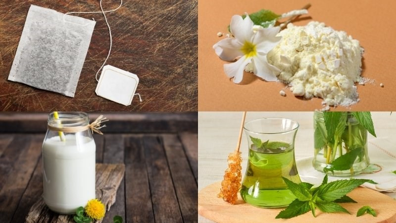 Nguyên liệu trà sữa thạch bạc hà