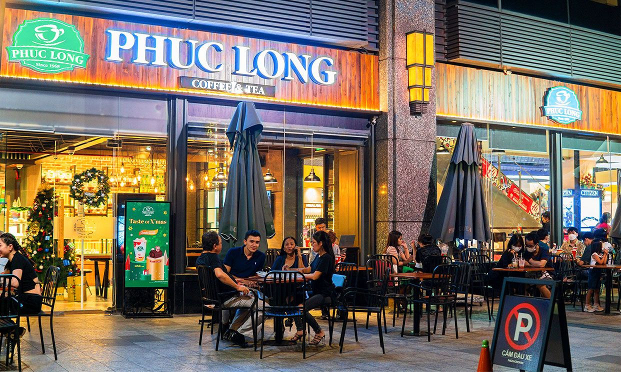 Phúc Long thương hiệu cà phê trà hàng đầu Việt Nam