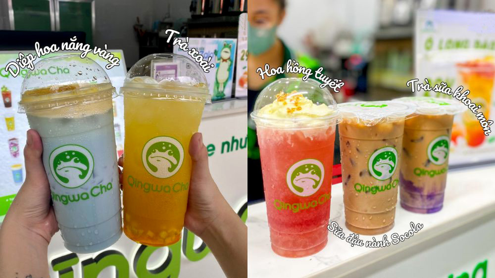 Qingwacha là sự kết hợp của hương vị truyền thống và phương pháp pha chế hiện đại