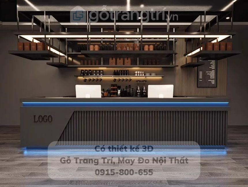 quầy pha chế hoàn chỉnh cho SET quán trà sữa