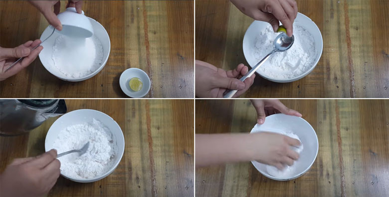 Quy trình nhào bột làm trân châu cho trà sữa hoa nhài