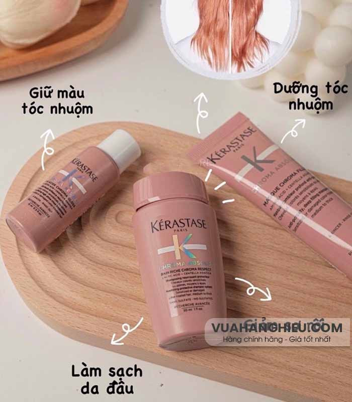 Sử dụng các loại dầu gội, dầu xả dành riêng cho tóc nhuộm
