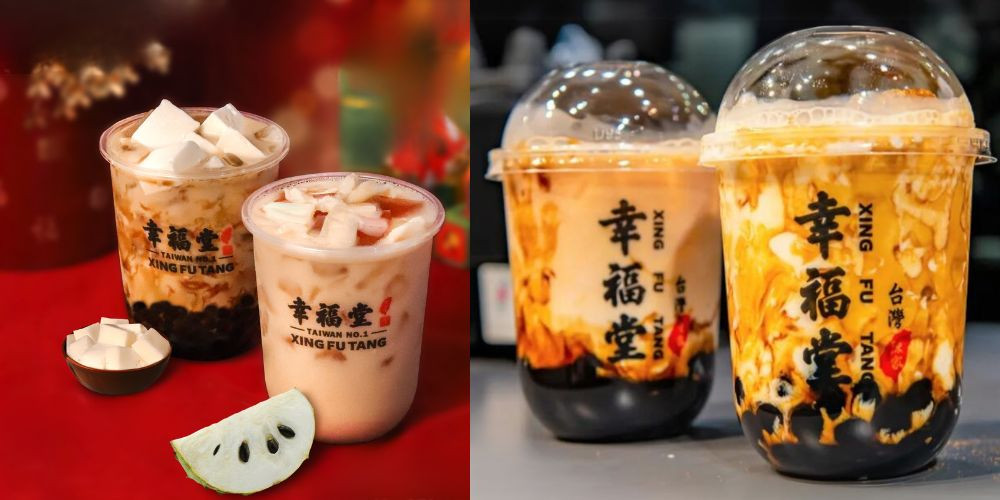 Sữa tươi trân châu đường đen là thức uống yêu thích của nhiều khách hàng tại Xing Fu Tang, một hương vị trà sữa giá cao đặc trưng