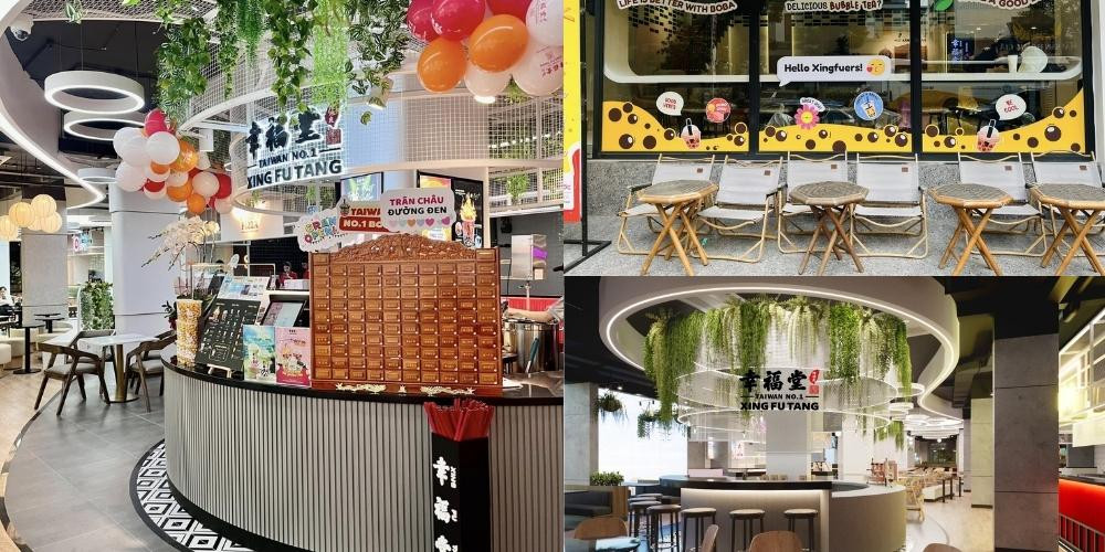 Sữa tươi trân châu đường đen, thức uống yêu thích tại Xing Fu Tang, một quán trà sữa ngon với công thức độc đáo