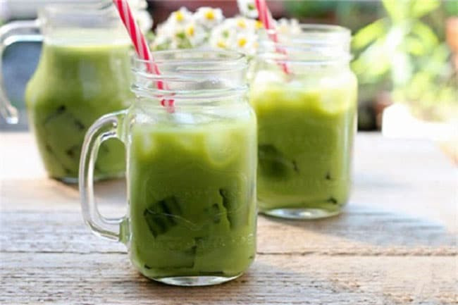 Thạch trà xanh đậm đà vị trà