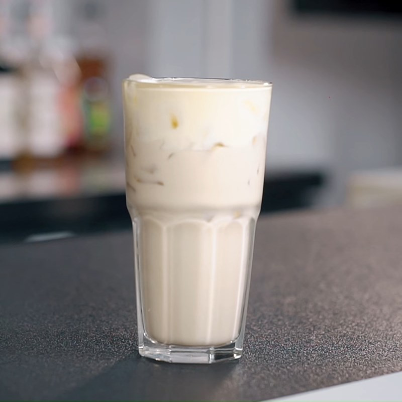 Thành phẩm trà sữa kem phô mai với cream cheese