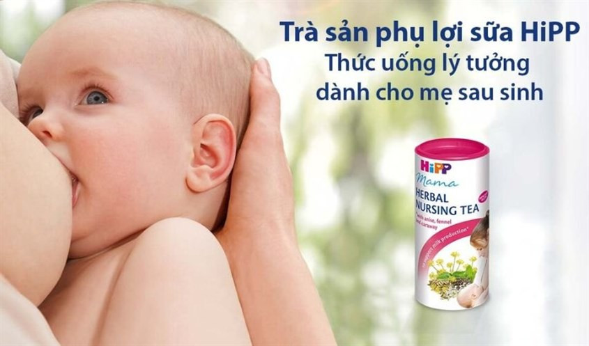 Thành phần thảo dược tự nhiên trong trà lợi sữa Hipp giúp tăng cường sữa mẹ