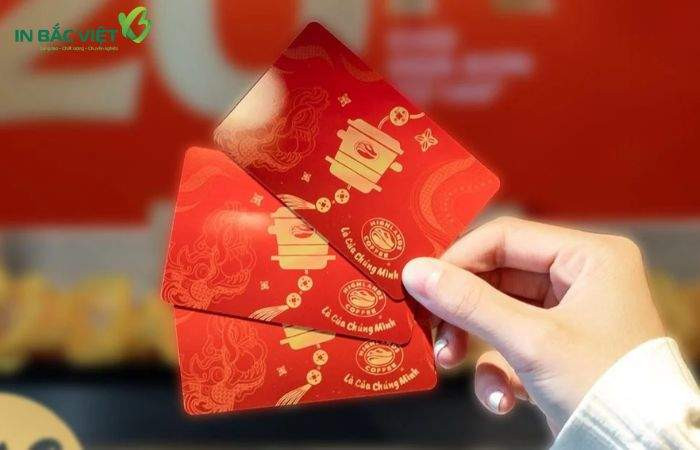 thẻ tích điểm trà sữa thiết kế độc đáo
