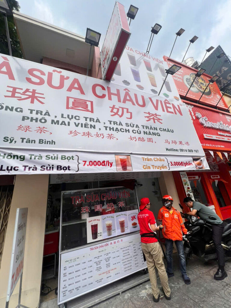 Trà Sữa Châu Viên với nhiều hương vị thơm ngon