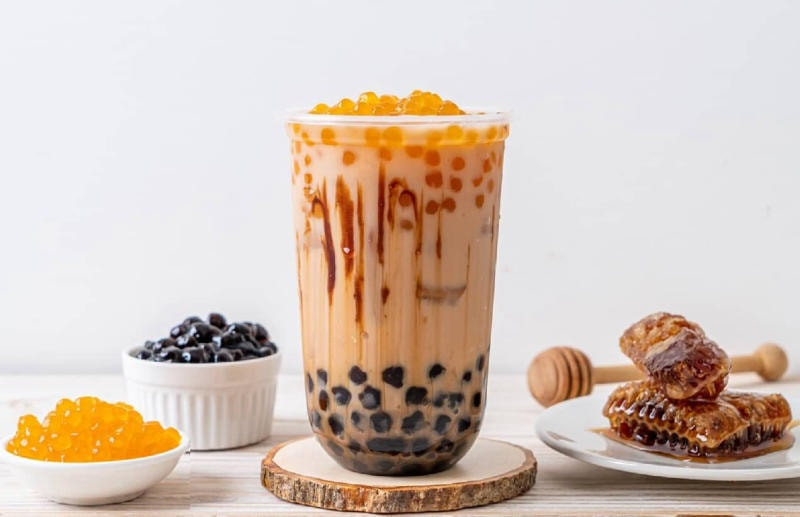 Trà sữa có khá nhiều đường