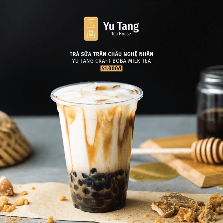 trà sữa đắt nhất hà nội Yu Tang