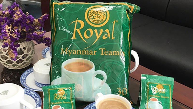 Trà sữa hòa tan Myanmar mang đậm bản sắc