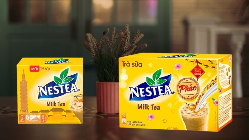 Trà sữa NESTEA thơm lừng dễ pha