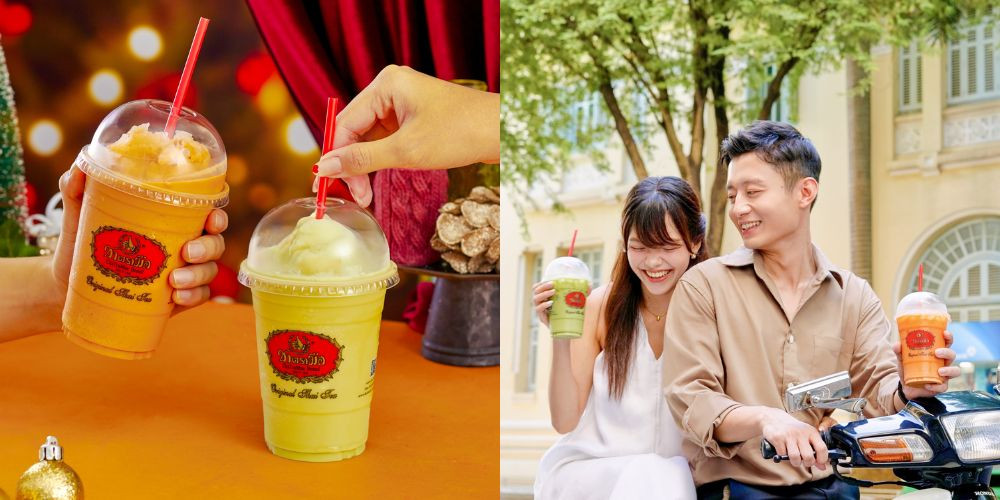 Trà sữa Thái xanh và Thái đỏ đặc trưng của ChaTraMue