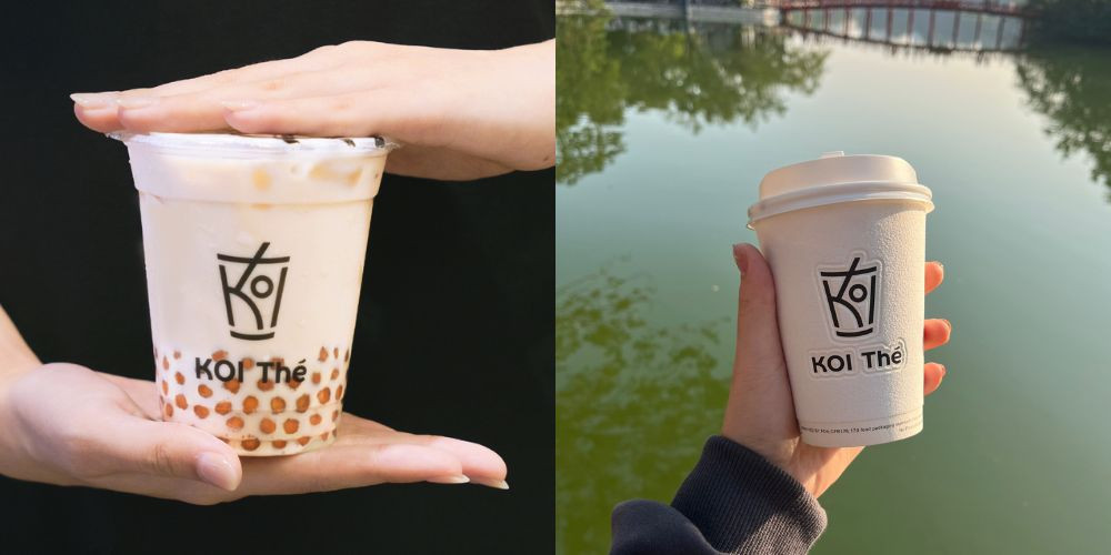 Trà sữa trân châu Hoàng Kim, một thức uống cao cấp tại KOI Thé