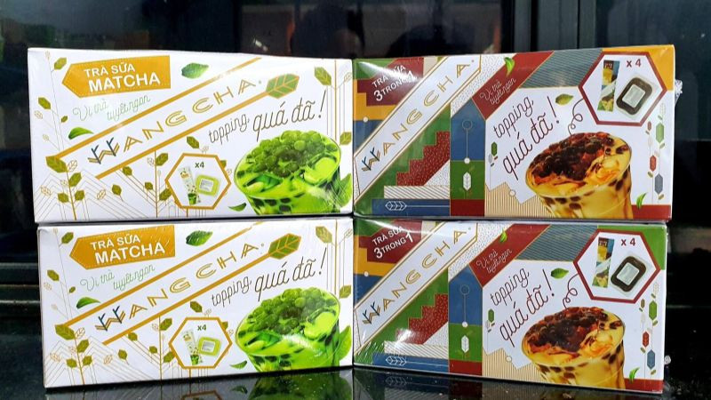 Trà sữa Wangcha 3in1 đậm đà hương vị trà sữa