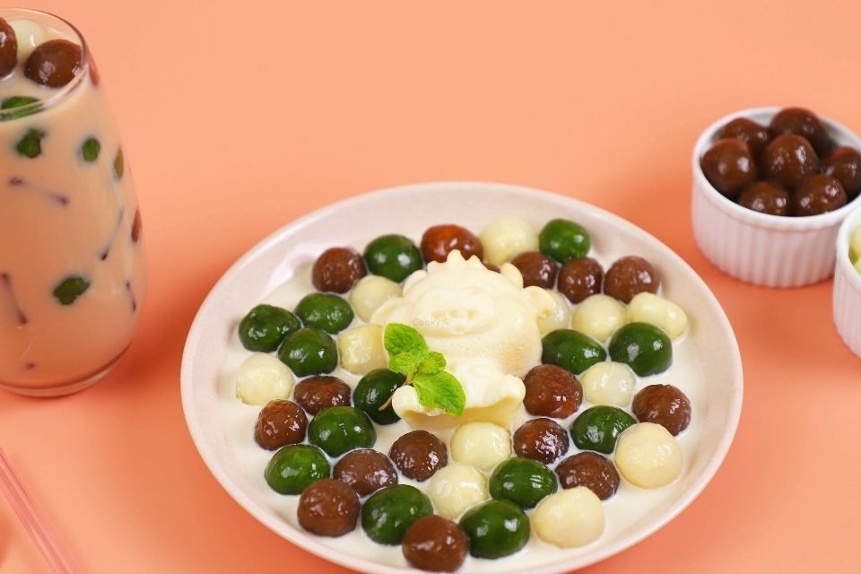 Trân châu phô mai béo ngậy, topping độc đáo cho trà sữa